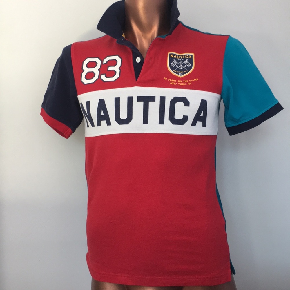 Nautica polo  Sz L/G boy or Sz S Men’s preloved
